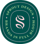 Sprout Design - Filled Seal with Poppy Sprout Design